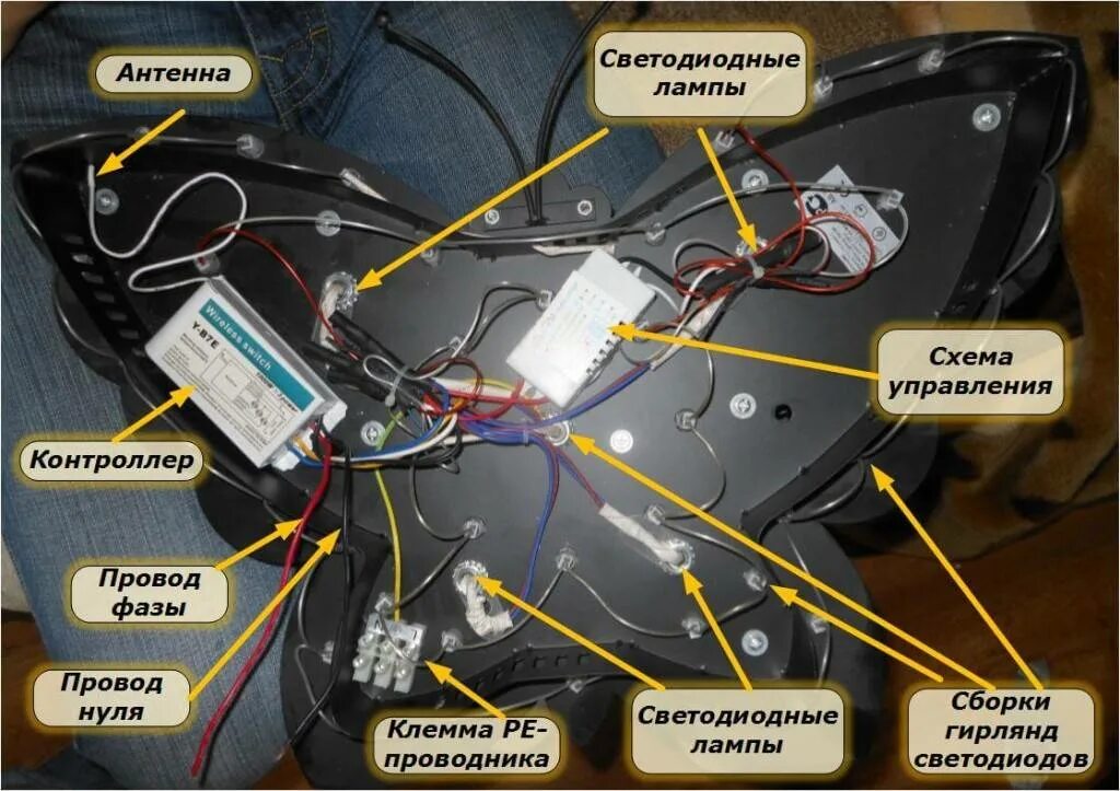 Как настроить светодиодную люстру. Схема подключения проводов светодиодной люстры с пультом управления. Схема подключения люстры без контроллера. Схема подключения светодиодной люстры с пультом управления. Сборка светодиодной люстры с пультом 8006/300.