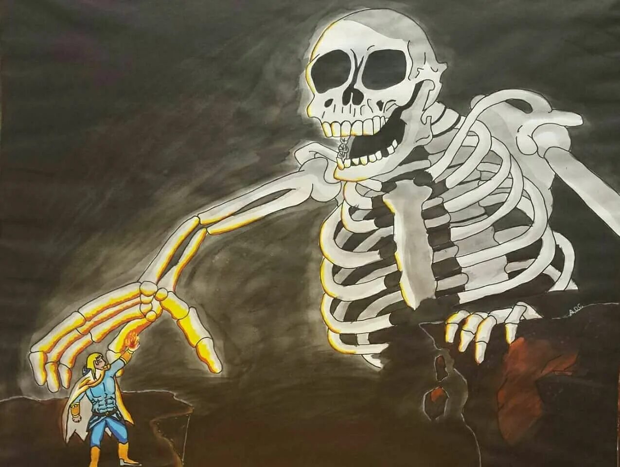 Авантюрист перевоплощается в скелета
