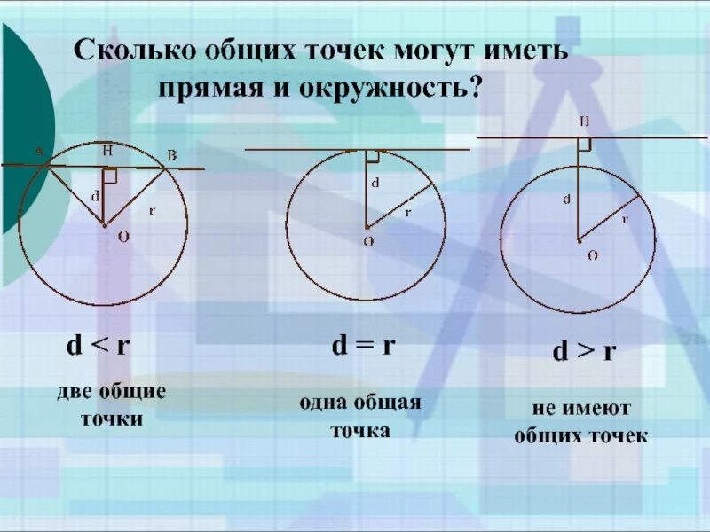 Общих точек нет. Общих точек нет