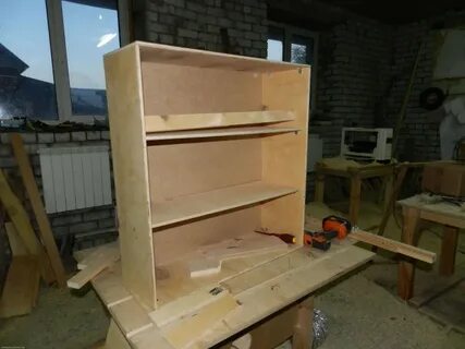 Сделать шкаф из фанеры