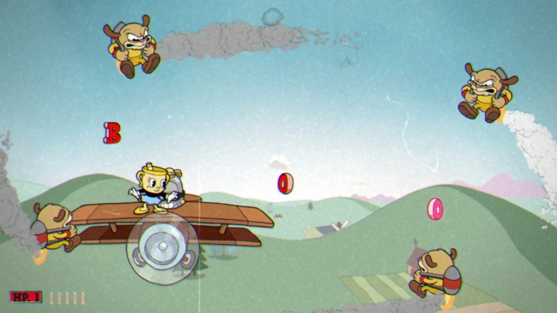 2. Пилот салюки капхед. Cuphead doggone dogfight. Saluki cuphead. Cuphead glumstone the giant.
