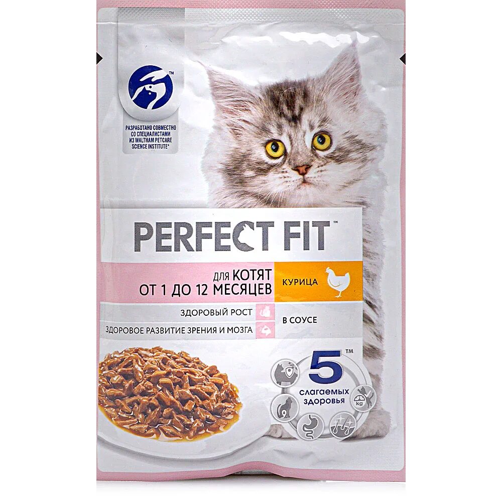 Фит кур. Корм perfect Fit 75г. Perfect Fit 75. Perfect Fit корм для котят сухой. Перфект фит корм для кошек курица 75г.