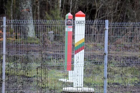 Граница литвы и белоруссии