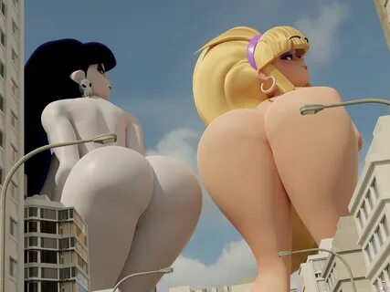 Colossal Butts! ♥ Might be having a little too much fun with these models.....