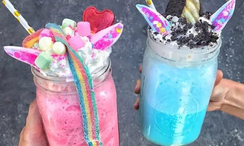 These Unicorn Milkshakes From Caked LA Are The Stuff Dreams Are Made Of Can...