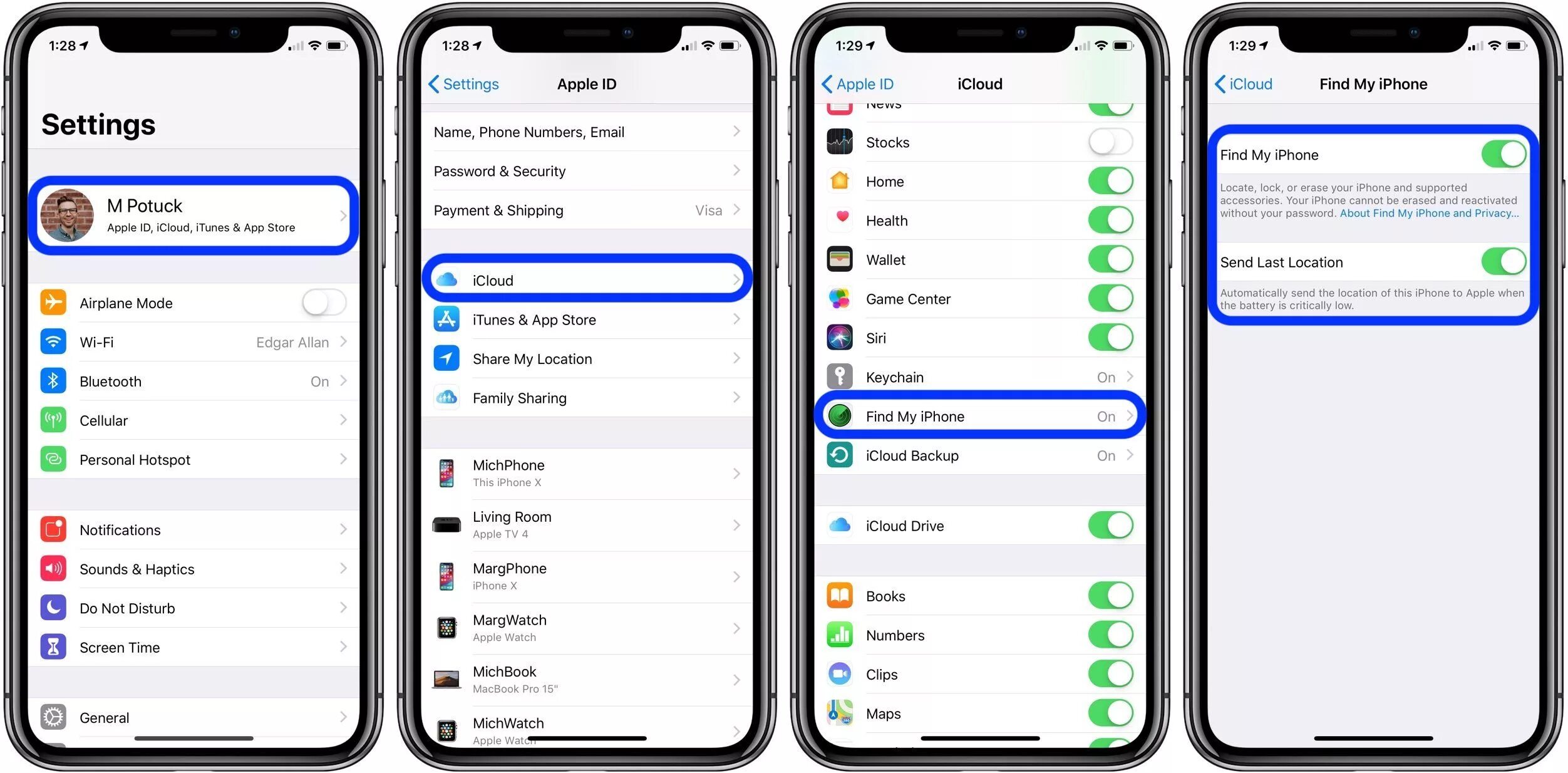 Функция найти друзей на айфоне. Настройки айфона. меню настроек айфона. iphone меню настроек. что такое icloud в айфоне.