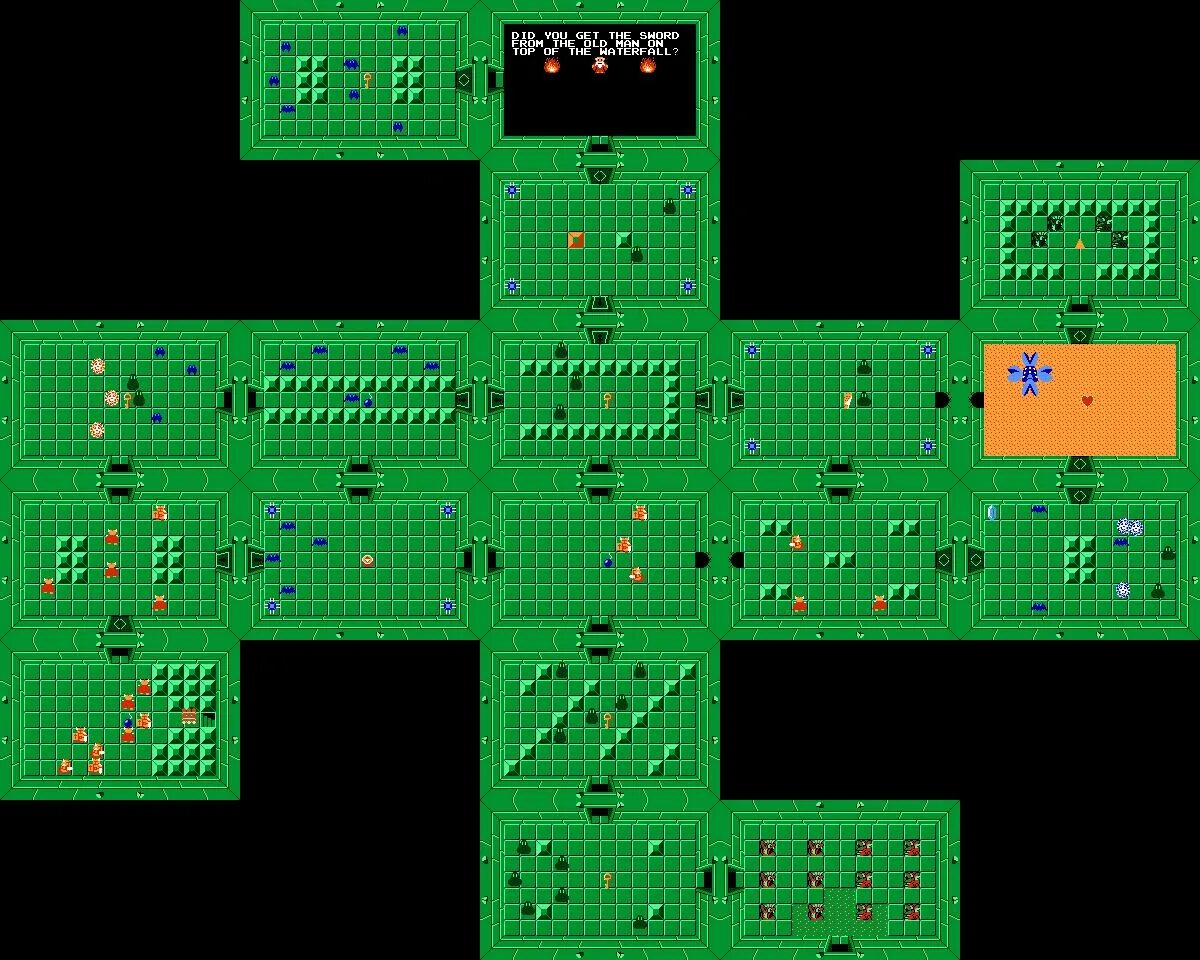 Bg3 карта. The Legend of Zelda 1986 карта. Legend of Zelda NES карта мира. Карта Зельда NES. The Legend of Zelda 1 Map.