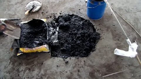 Холодный асфальт своими руками