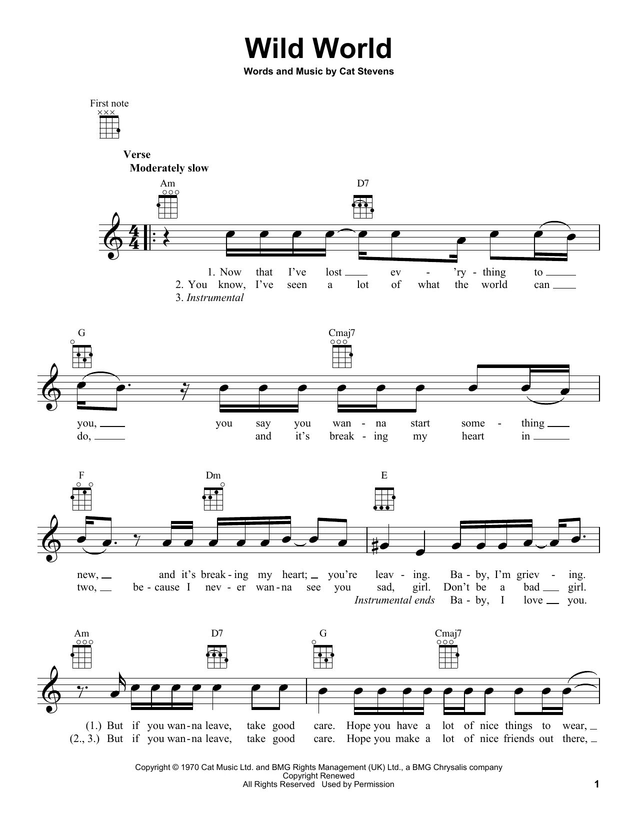 Перевод песни wild world. Mr. Перевод песни wild world. Wild world ноты. Wild world аккорды.