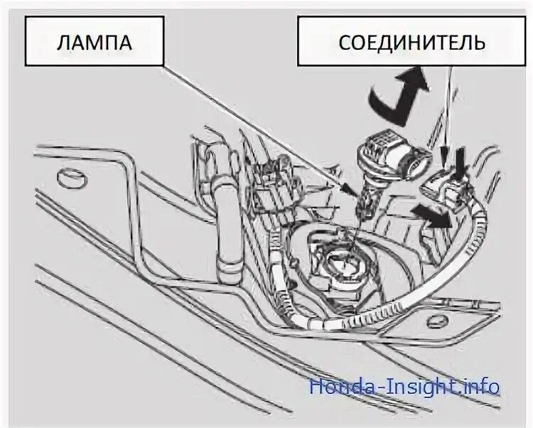 Как поменять лампочку хонда стрим Замена ламп подсветки климата и спидометра Honda Stream (RN), 1,7 л, 2004 года