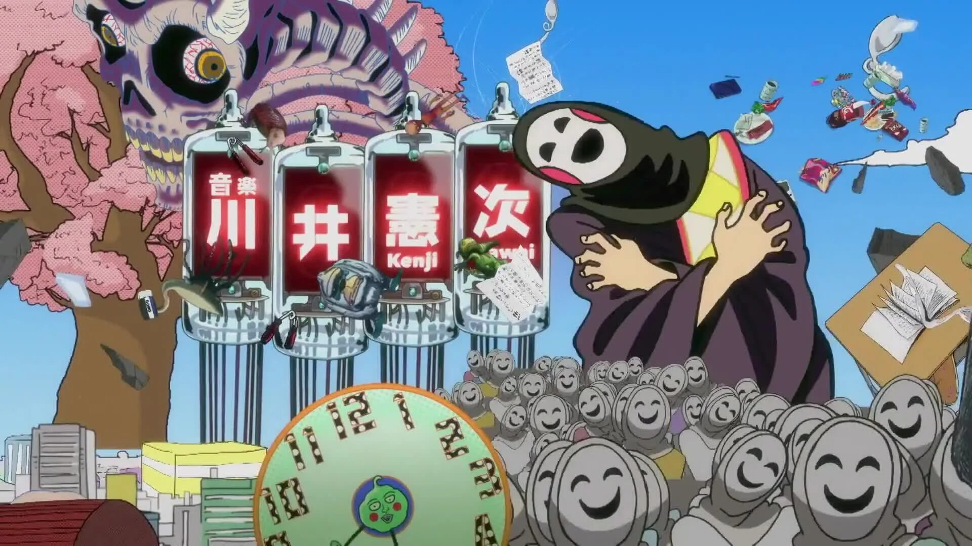 Опенинг моба. Mob psycho 100 опенинг. моб психо 100 опенинг 2. второй опенинг аниме моб психо 100.