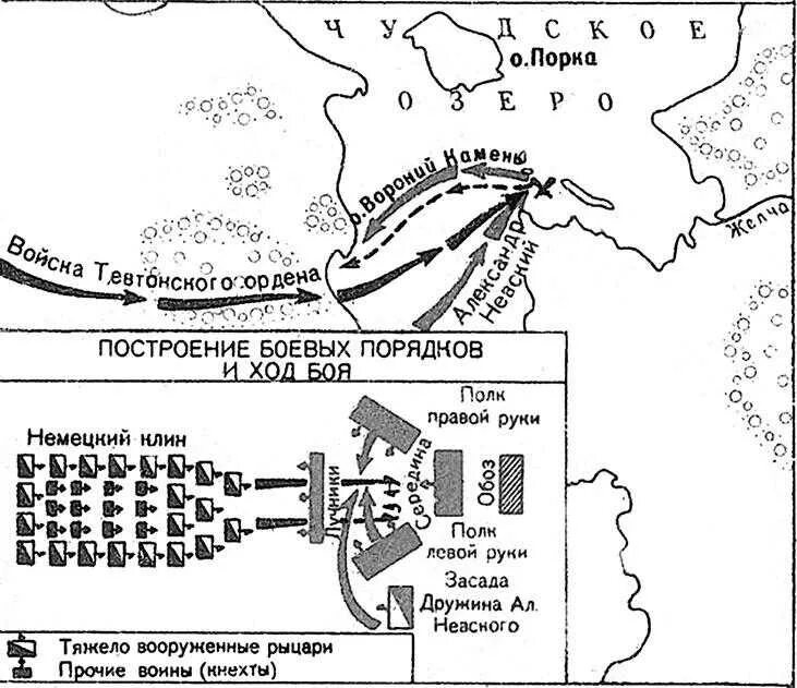 Годы невской битвы и ледового побоища