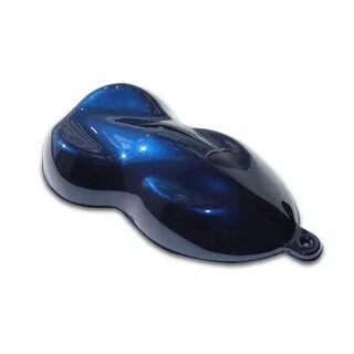 Blue pearl clearcoat