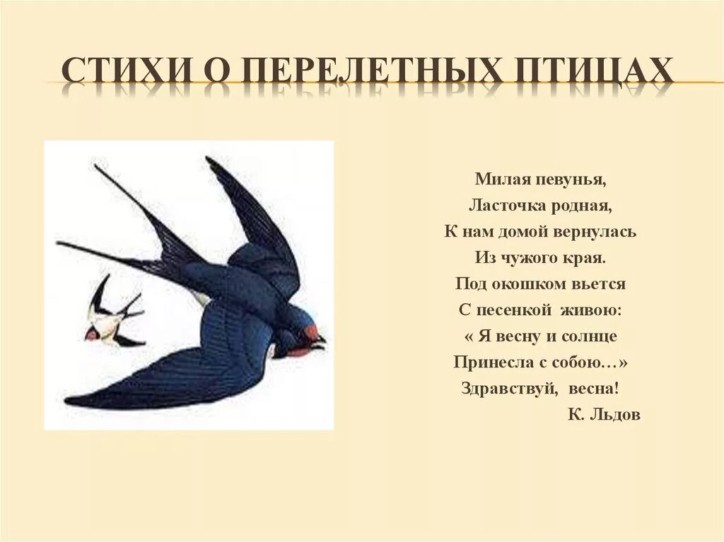 Изящную птицу ласточку называют символом весны. Стихи про птиц. Стихи про перелетных птиц. Стихи про птиц для детей. Стихи про птиц для малышей.