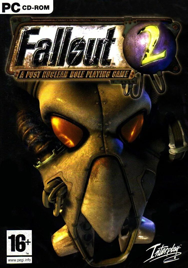 Какую fallout играть. Fallout 2 обложка. fallout 2 обложка игры. fallout 2 (1998). fallout 2 1998 обложка.