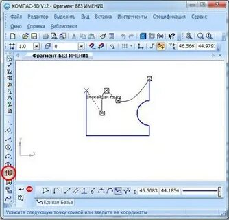 Сплайны компас 3д