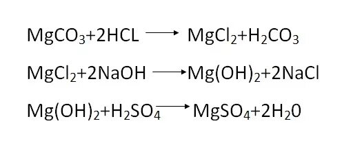 Mgco3 x mgcl2 mg oh 2