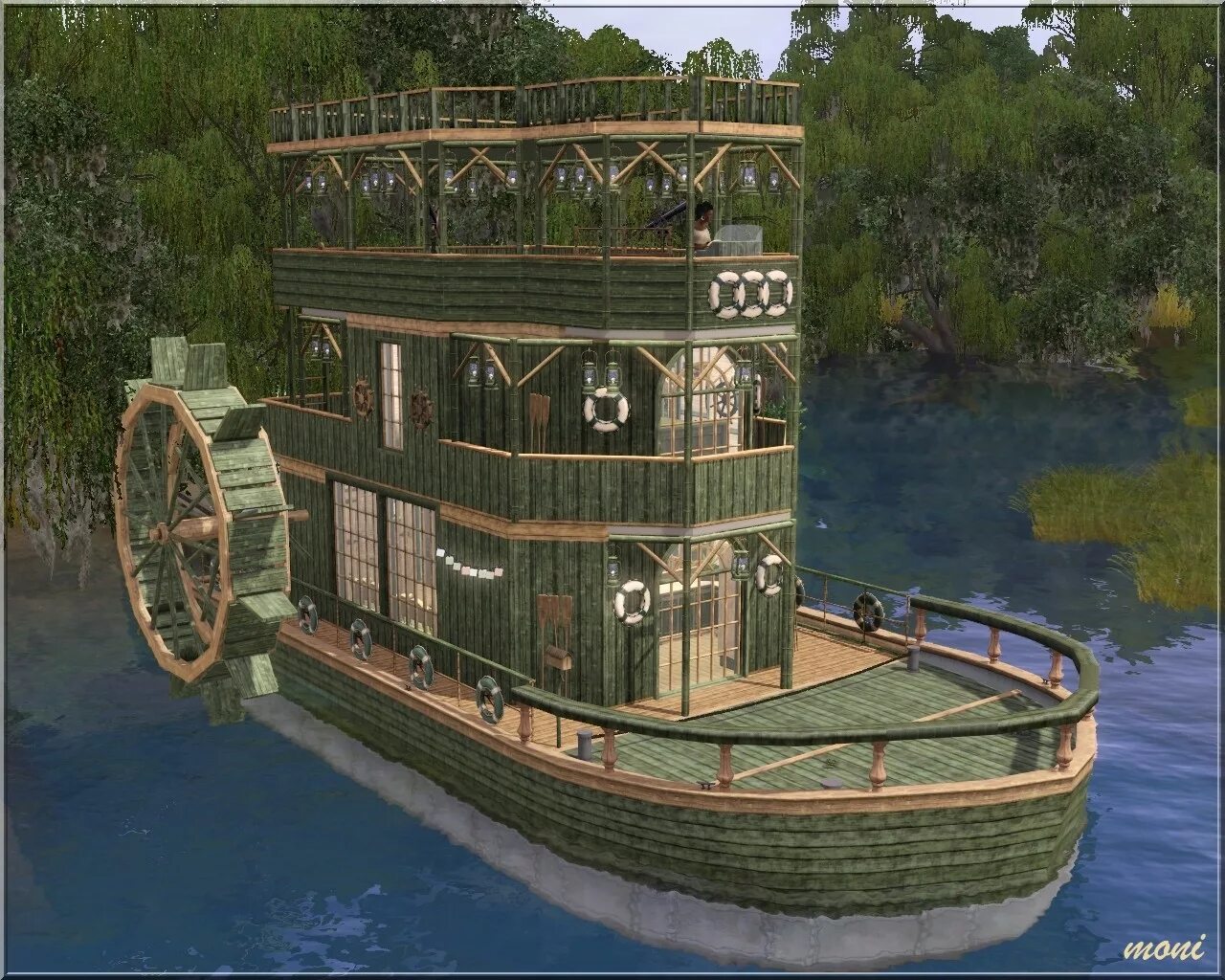 Строить дом на воде игра. Houseboat SIMS 3. Дом корабль SIMS 3. Симс 3 плавучий дом. Симс 3 хаусбот яхта.