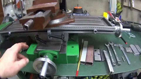 Фрезерный станок разобранный