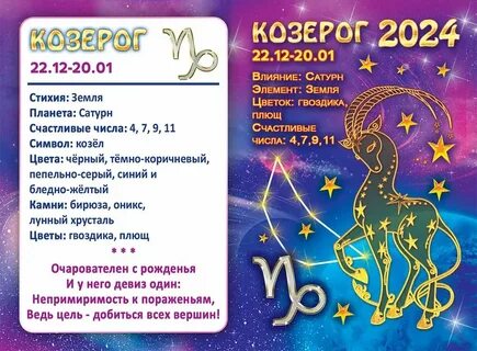 Гороскоп на завтра козерог мужской
