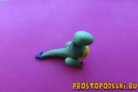 Лепка дракончика пошагово для детей из пластилина