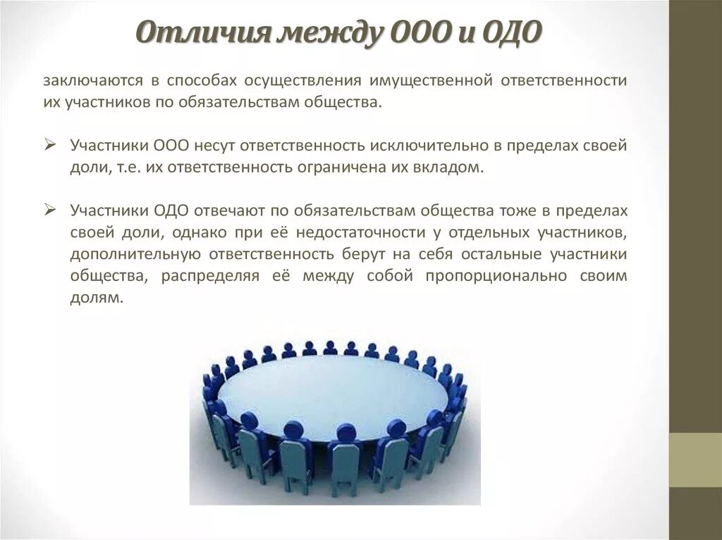 Общество с ограниченной ответственностью вода. ООО И ОДО. Различия ООО И ОДО. Различия ООО И ОДО таблица. Сходства и различия ООО И ОДО.