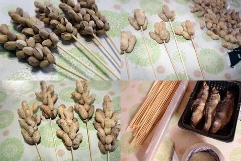 Палочки с орехом