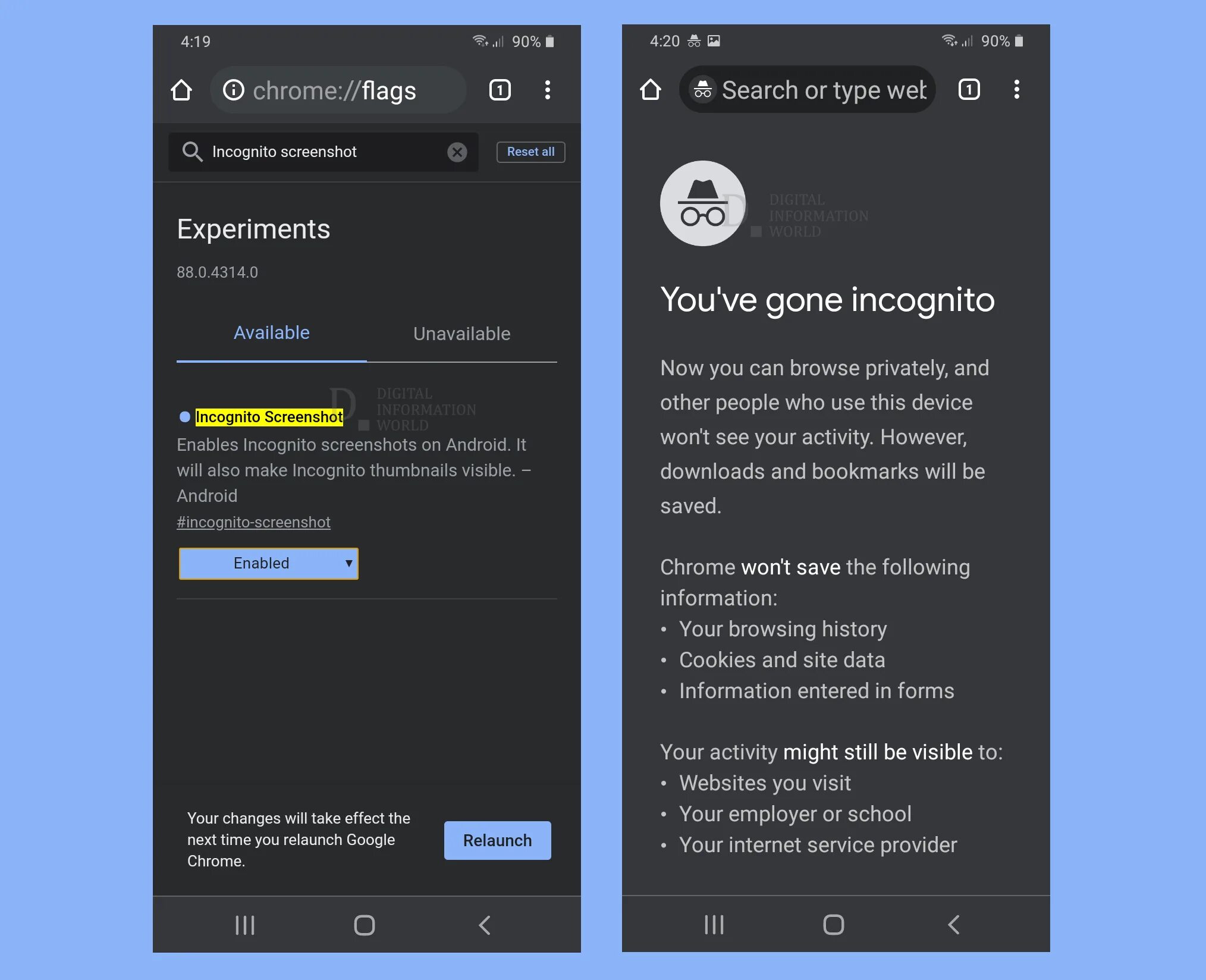 Android Chrome Incognito Mode. Инкогнито Скриншот. Incognito in Chrome Android. Скриншоты андроид Google Chrome.