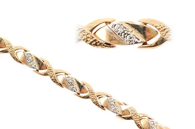 золотой декоративный женский браслет эстет. браслет артикул 7457638/01-а50д-01. золотой браслет ролекс. золотой браслет в золото 585. золотые браслеты с родированием.