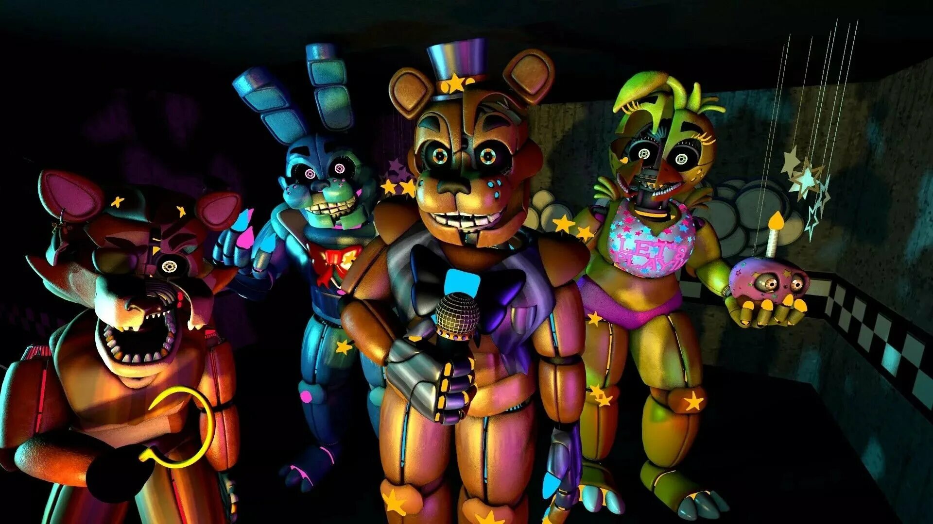 Как выглядят аниматроники из фнаф. Advanced animatronics фредди. advanced animatronics аниматроники. advanced animatronics бонни. фантастик фредди sfm.