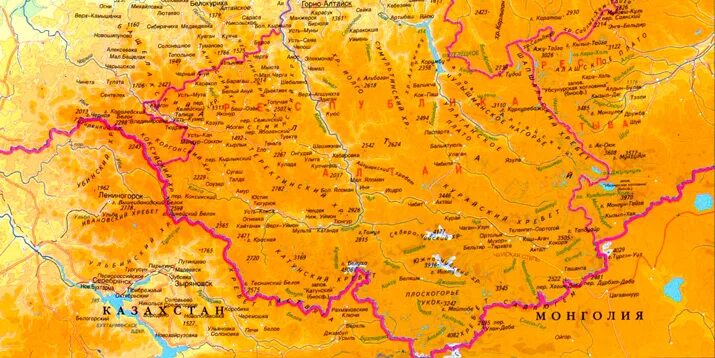 Горная система Алтай на карте. Алтайские горы на карте России. Карта горных массивов Алтая. Местоположение горных систем алтая