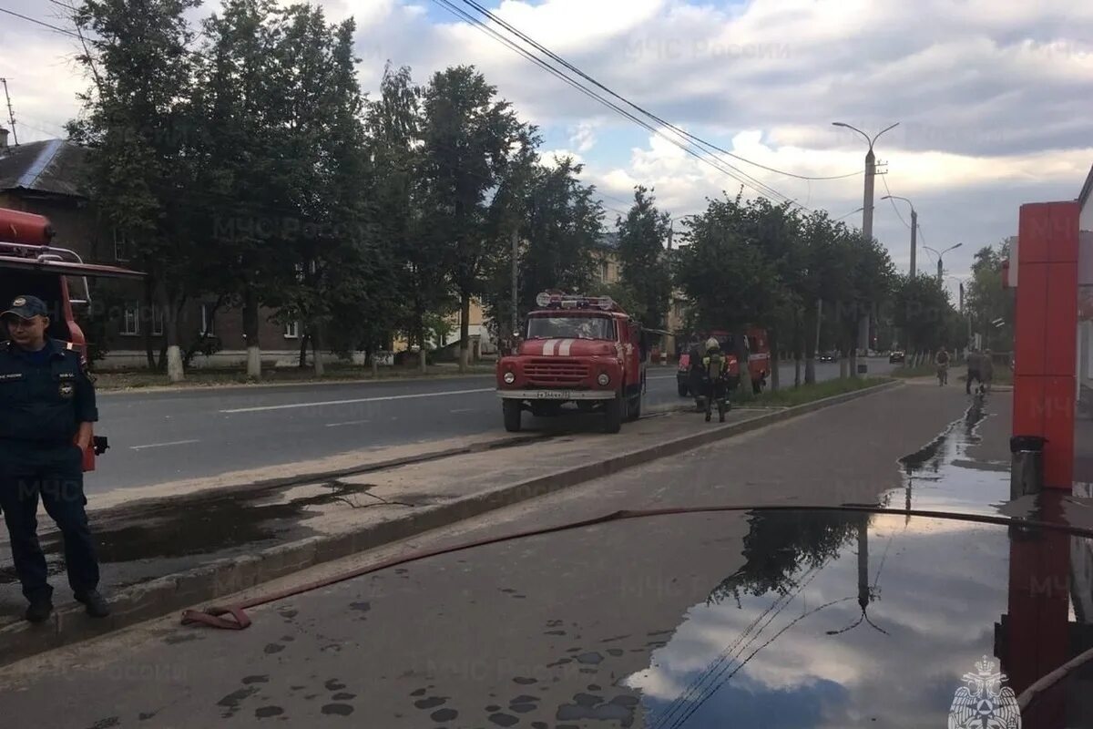 Что горит в коврове сейчас
