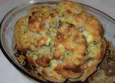Цветная капуста с мясом запеченная
