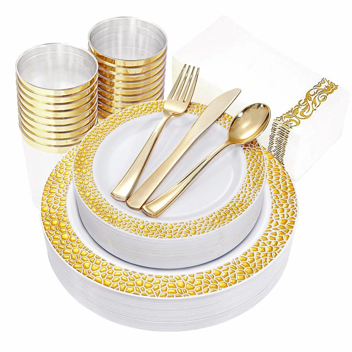 Золотистая посуда. Посуда белая с золотом. Набор посуды белый с золотом. Холотистые наборы посуд. Набор посуды тарелки золотистый.