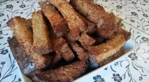 Как готовить гренки из хлеба