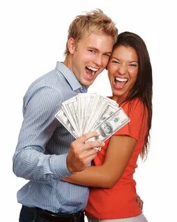 My fiance with money