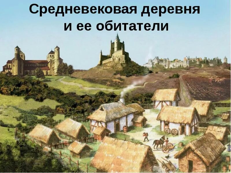 Крестьянская деревня в средневековье. Деревня 6 класс. История 6 класс средневековая деревня крестьяне. Господский двор и крестьянские наделы. Деревня 6 класс.