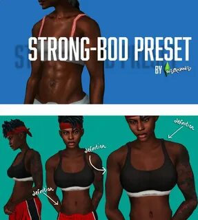 Body preset sims 4