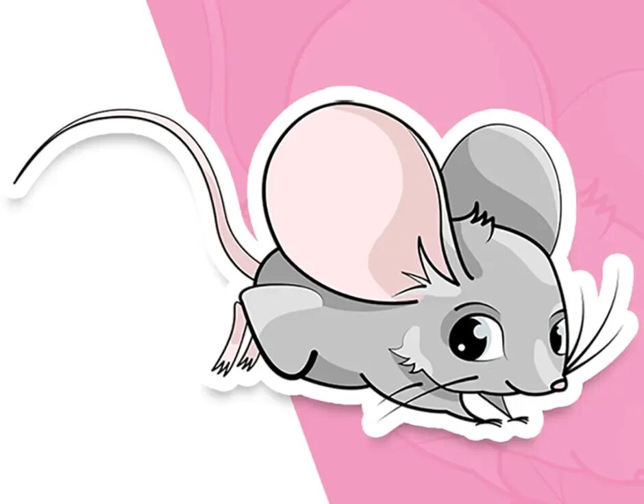 Картинка мышки. Мышка рисунок. Векторная мышка. Мышка стикер. Мыши мультяшные.