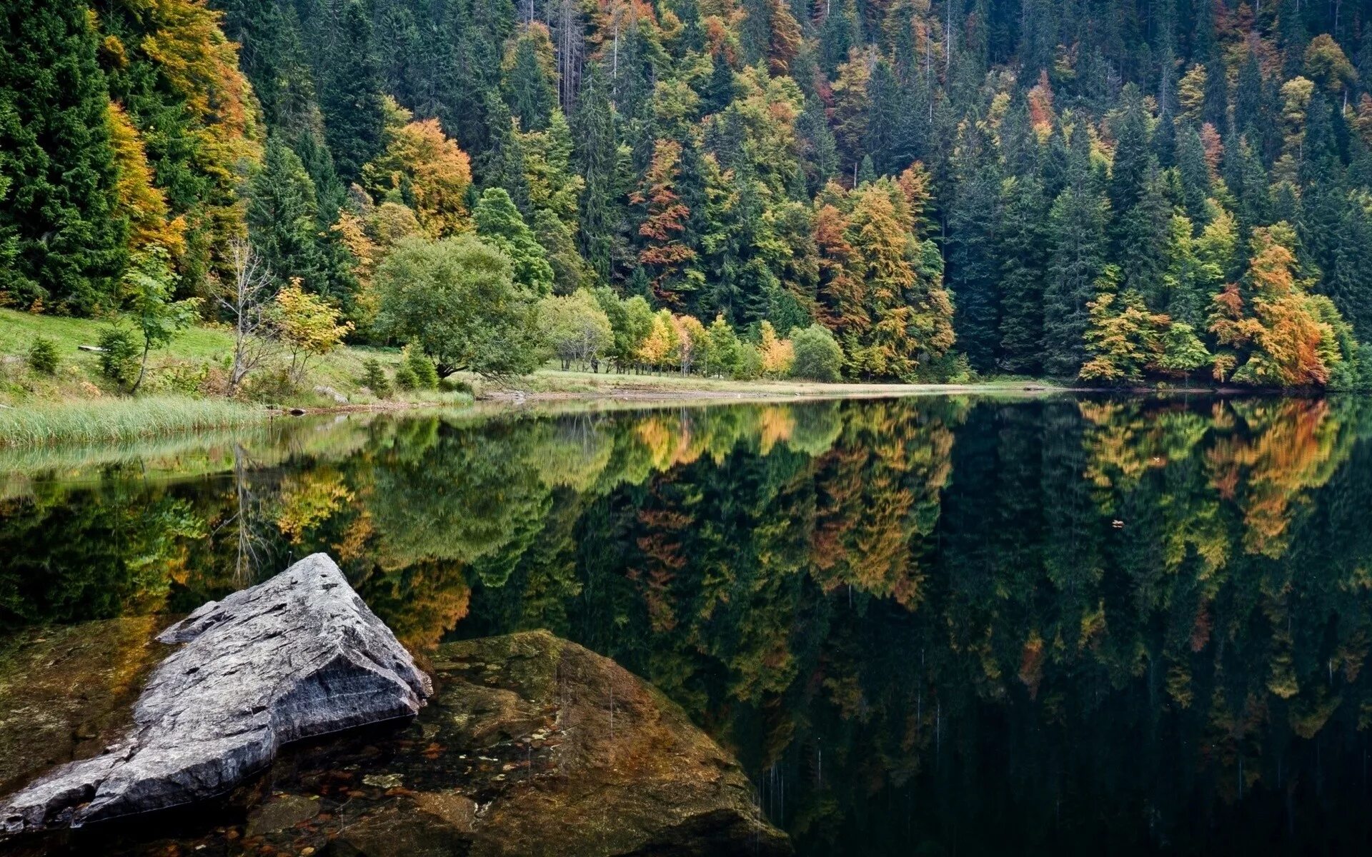 Открыть фото в хорошем качестве HDR mountain river KDE Store
