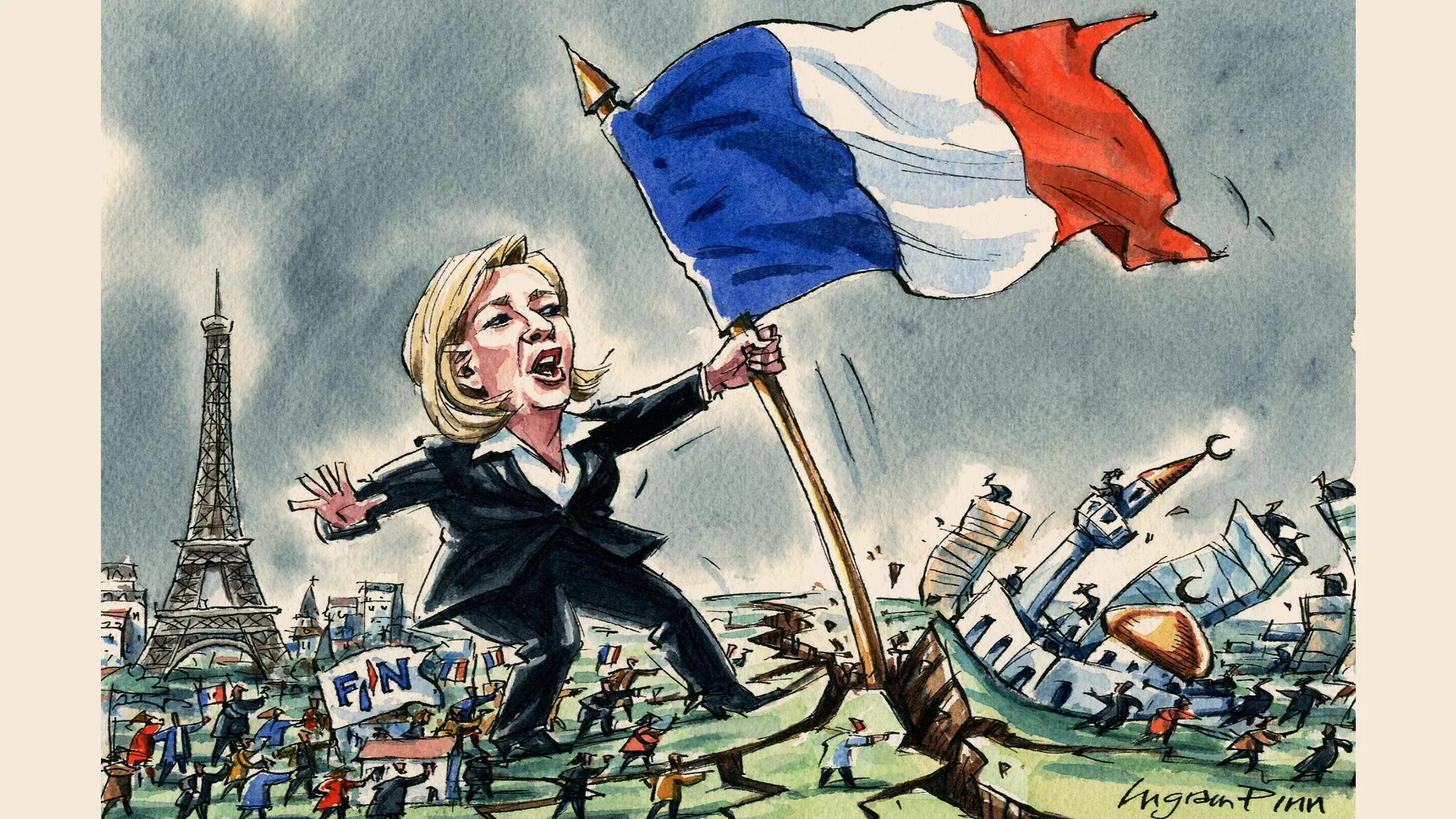 Карикатура французская революция. Карикатура на Францию. Капитуляция карикатура.