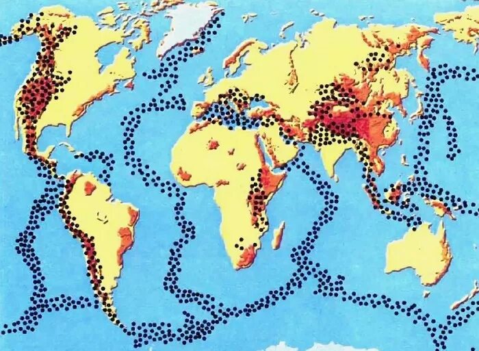 Пояса землетрясение. Сейсмические зоны земли. Очаги землетрясений на карте. Сейсмическая активность земли.