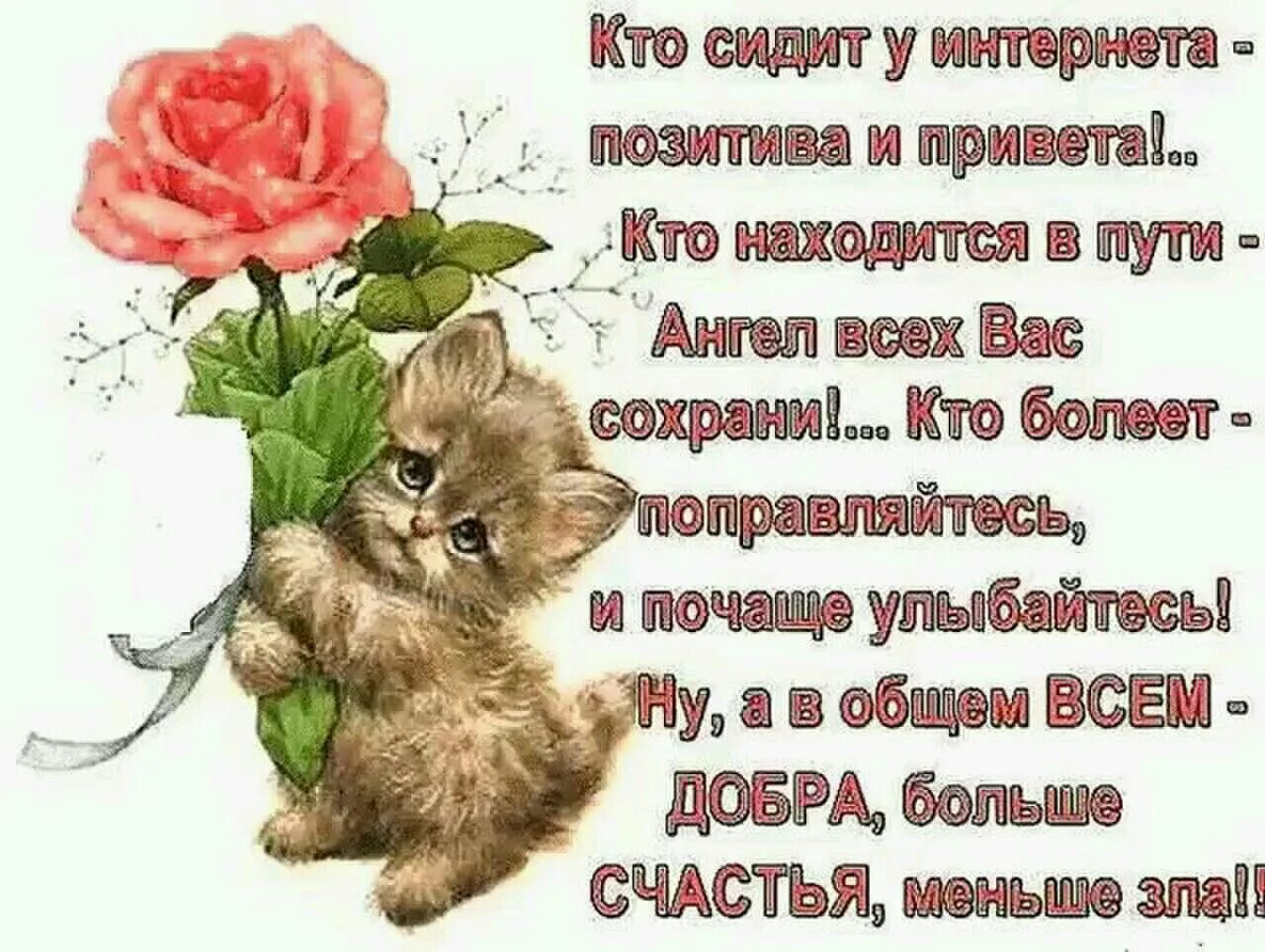 Добра и позитива в этом дне