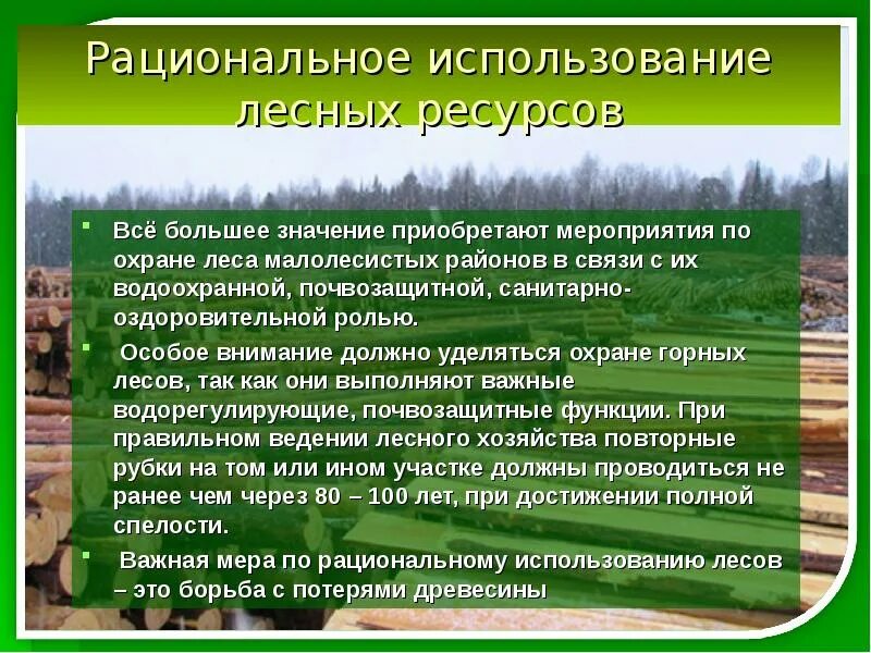 Рациональному использованию и воспроизводству природных. Рациональное использование дерева. Мероприятия по сохранению леса. Мероприятия по охране леса. Презентация по охране леса.