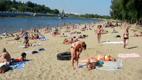 Городской пляж видео