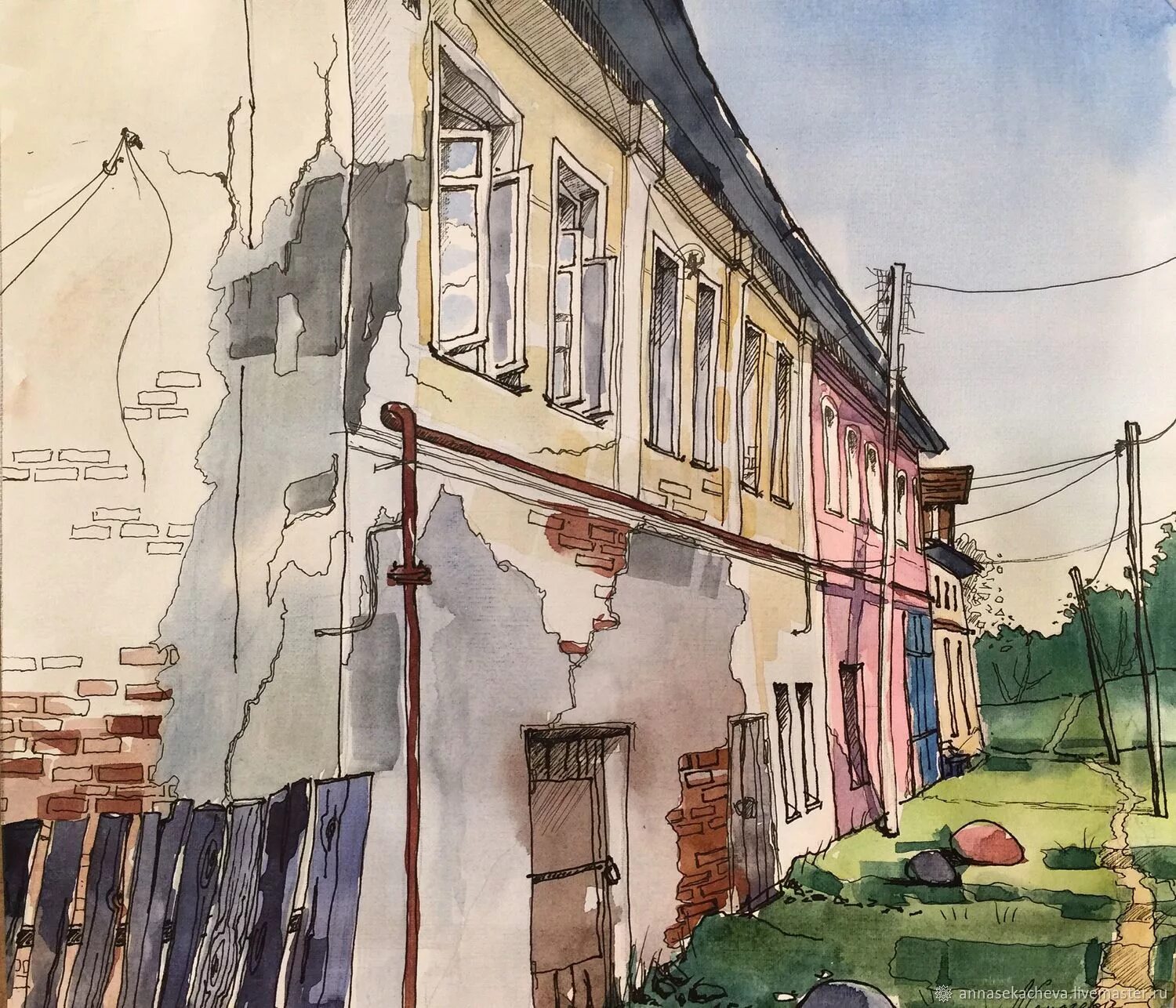 Тупоршин пущино акварель. Живописный этюд ростова на дону. Акварель владимира тупоршина пейзажи города. Городской пейзаж со стаффажем. Этюд акварелью перспектива города.