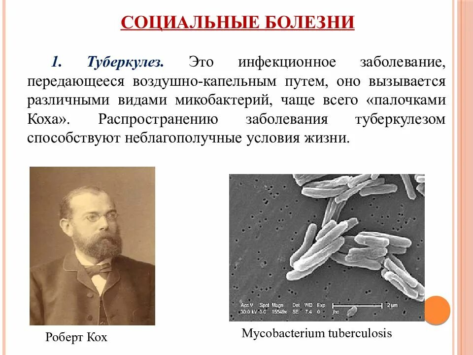 Распространение социальных заболеваний