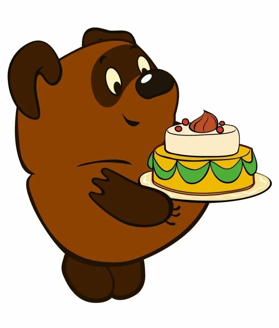 Винни пух день рождения. Торт винипух. С днем рождения Винни пух. С днем рождения мультяшки. Тортики из мультиков.