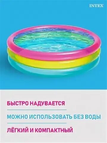 Бассейн intex wet set. Бассейн intex wet set