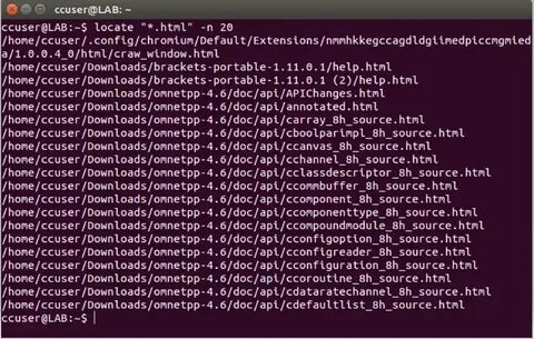 Locate linux
